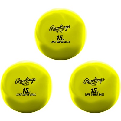 Rawlings Baseball/Softball Line-Drive Weighted Training Ball - Yellow