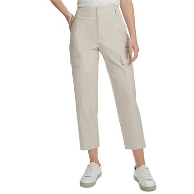 Calvin Klein Womens Twill Cargos Casual Cargo Pants