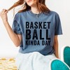 Simply Sage Market Women's Basketball Kinda Day Short Sleeve Garment Dyed Tee - 2 of 4