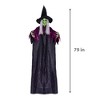 Nifti Nest 79-Inch Halloween Witch Animatronic - 2 of 4