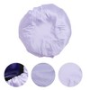 Unique Bargains Women Durable Solid Color Shower Cap 1 Pc - 3 of 3