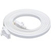 Monoprice Cat6 Ethernet Patch Cable - 10 Feet - White | Snagless RJ45, Flat, 550MHz, UTP, Pure Bare Copper Wire, 30AWG, For Network Internet Modem - 3 of 4
