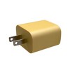 Olivia Pratt Solid Color Wall Charger 20W USB-C Power Adapter with USB-C to Lightning 3.3ft Nylon Cable - 3 of 4