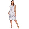 Casual Nights Women's Floral Embroidered/Lace Trim Sleeveless Nightgown - 2 of 4