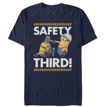 Men's Despicable Me Minions Safety Third T-Shirt