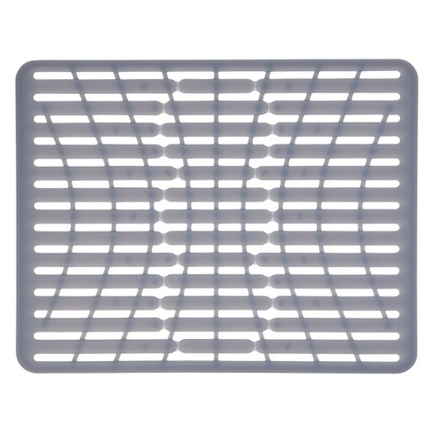Oxo 16.3 X 12.8 Silicone Sink Mat Gray : Target