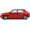 1991 Lancia Delta HF Integrale Rosso Corsa Red 1/18 Diecast Model Car by Solido - 3 of 4