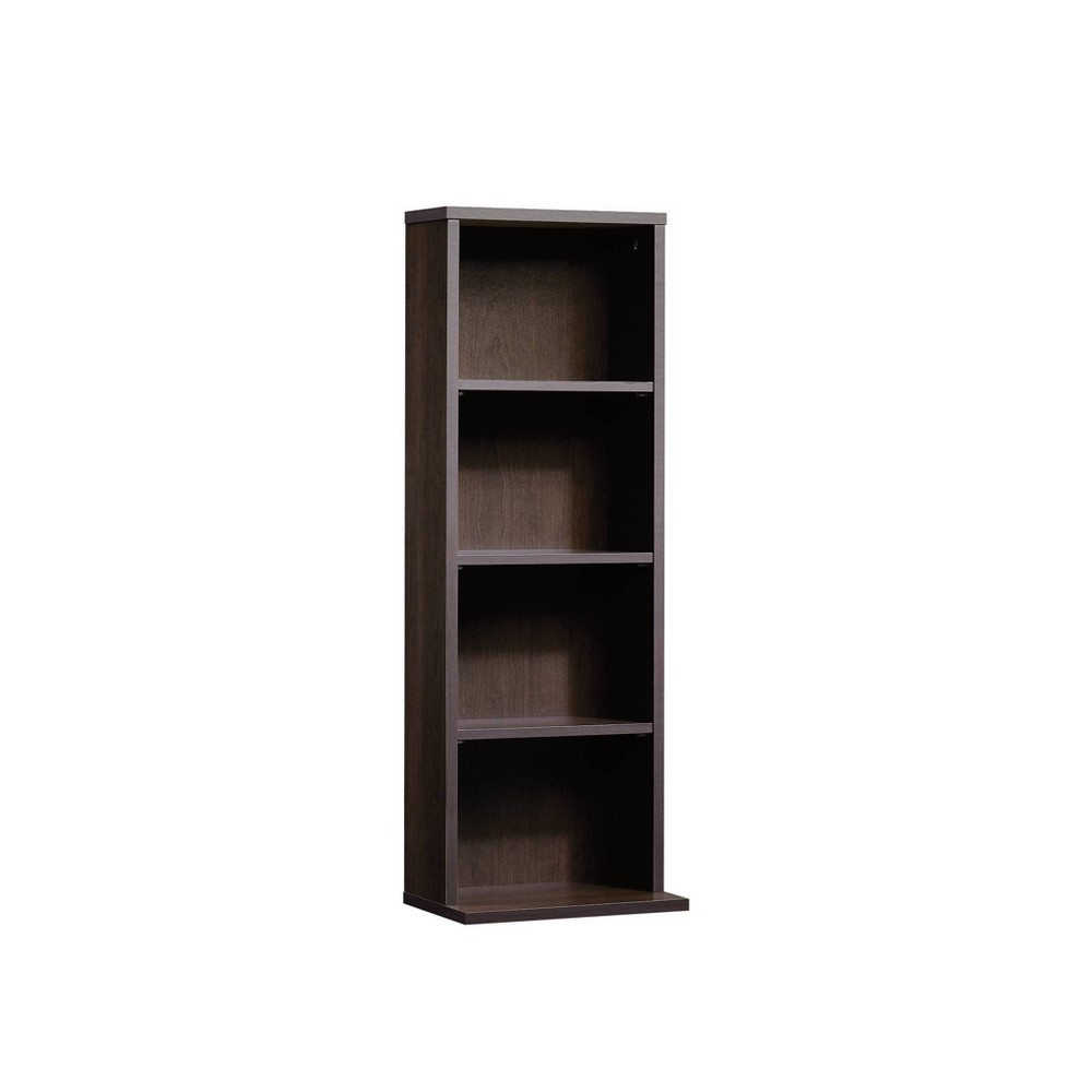 Photos - Display Cabinet / Bookcase Sauder Beginnings Multimedia 4 Shelf Storage Tower Cinnamon Cherry  