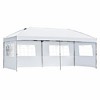Whisen 10 x 20 Pop Up Canopy with Sidewalls, Outdoor Wedding Party Tent with Wheeled Bag - 2 of 4