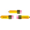 Ticonderoga Pencil-Shaped Erasers, Yellow, Pack of 36 - 4 of 4