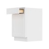 HOMLUX Easy-DIY Shaker White Ready to Assemble Drawer Base Kitchen Cabinet - 4 of 4