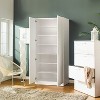 HomeStock Mia Farmhouse Shoe Cabinet with Six Shelves - 2 of 4