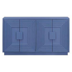NicBex 4 Door Sideboard Cabinet Vintage Style Buffet Cabinet with Adjustable Shelves for Kitchen,Living Room - 1 of 4
