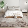 HOMCOM Machine Washable Area Rug, Non-Slip Traditional Flower Print Floor Carpet for Living Room, Bedroom, Dining Room - 2 of 4