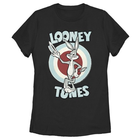 : Bunny Women\'s T-shirt Hats Target Bugs Looney Tunes Off
