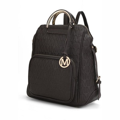 MKF Collection Torra Milan “M” Signature Trendy Spacious Backpack by Mia K