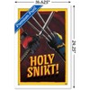Trends International Marvel Deadpool & Wolverine - Holy Snikt! Framed Wall Poster Prints - 3 of 4