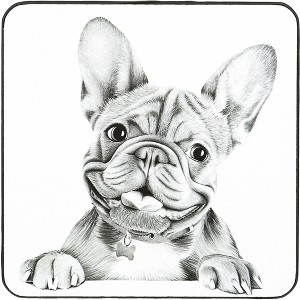 Pavilion Gift Company - Frenchie - 4.25" Coaster - Coasters - 1 of 4