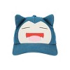 Pokémon Big Face Snorlax Adult Blue Traditional Adjustable Hat - 2 of 4