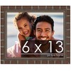 PosterPalooza | 16x13 Modern Bamboo Picture Frame, UV Acrylic, 5 Finishes - 2 of 4