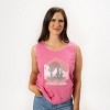 Simply Sage Market Vintage Desert Daze Garment Dyed Tank - S - Crunchberry - 2 of 4