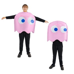 PAC-MAN Ghost PINKY Child Costume - 1 of 4
