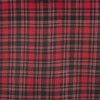 Saro Lifestyle Holiday Table Runner With Plaid Design, 16"x72", Red - 3 of 4