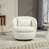 NicBex Swivel Chair Modern Barrel Chair Armchair with Storage Living Room Chair for Bedroom, Office, Reading Spaces - 2 of 4