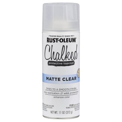Rust-Oleum 12oz Chalked Matte Spray Paint Clear