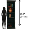 Hekman 79145 Right Pier Bookcase 7-9145 913 - 3 of 3