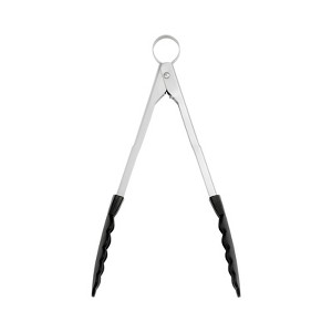 Cuisipro 9.5 Inch Nonstick Nylon Locking Tongs - 1 of 4