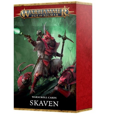 Warscroll Cards Skaven Warhammer Age of Sigmar
