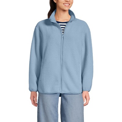 Lands' End Women's Cozy High Pile Full Zip Fleece Jacket