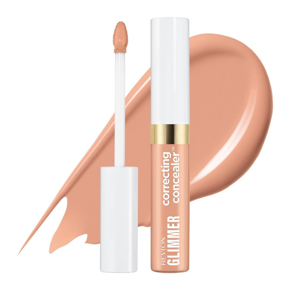 Photos - Foundation & Concealer Revlon Glimmer Correcting Concealer - 101 Peach - 0.3 fl oz 