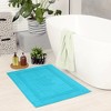 REGALWOVEN Home Necessities Hotel Absorbent Reversible Cotton Spa Quick Dry Non-Slip Bathroom Mat - 3 of 4