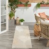 Nourison Suncoast Tropical Leaf Indoor/Outdoor Flatweave Rug - 2 of 4