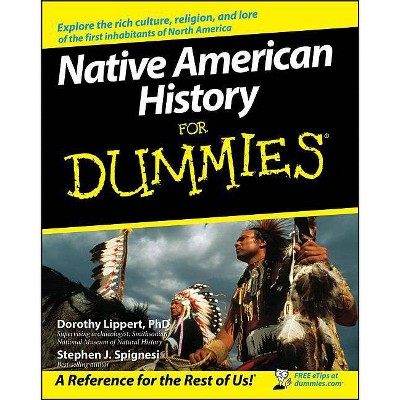 Native American History for Dummies - (For Dummies) by  Dorothy Lippert & Stephen J Spignesi (Paperback)