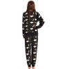 #FollowMe Womens Ultra-Soft Velour Jogger Pajama Set  Relaxing & Stylish Sleepwear - 3 of 3