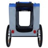 Akoasm All-Terrain Large Folding Dogs Bike Trailer with Steel Frame For Cycling, Jogging, Camping & Outdoor Adventures-Blue - 3 of 4