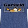 Girls' - Garfield - Garfield Panel Fitted Short Sleeve Graphic T-Shirt - 2 of 4