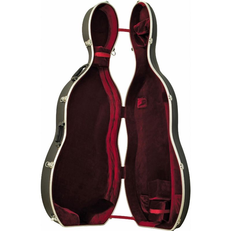 Bellafina ABS Cello Case With Wheels, 4 of 6