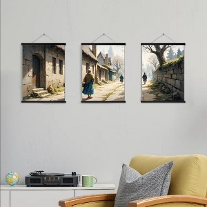 Floral Canvas Wall Art with Strong Artistic and Visual Aesthetics,3 - Pieces - 1 of 4
