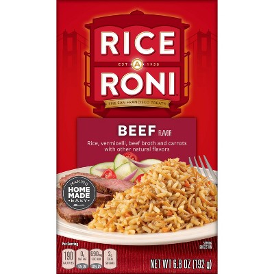 Rice A Roni Beef Flavored Rice Mix - 6.8oz