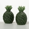 5"H Vance Kitira Green Pineapple Candle - Set of 2, Green - image 4 of 4