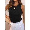 Womens Sweater Vest Summer Tank Tops 2025 Sleeveless Spring Casual Ribbed Knit Outfits - 3 of 4
