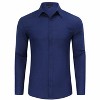 WhizMax Men's Christmas Hawaiian Shirts Button Down Ugly X-Mas Christmas Vacation Long Sleeve Shirts - 2 of 4