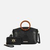 MKF Collection Phoebe Tote Women’s Faux Crocodile-Embossed Vegan Leather with Wristlet Wallet Bag by Mia K - 2 of 4