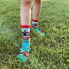 Apple Super Hero Socks - from the Sock Panda (Ages 3-7) - 2 of 3