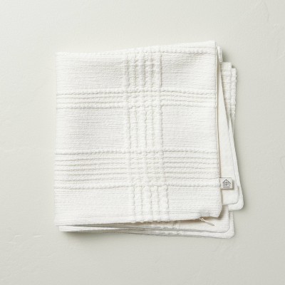 Magnolia Hearth Dishtowel Kitchen Towel Neutral Stripe Set of 2 Farmhouse
