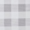 Kate Aurora Oversized Gray & White Plaid Christmas Accent Throw Blanket - 50"x70" - 3 of 3